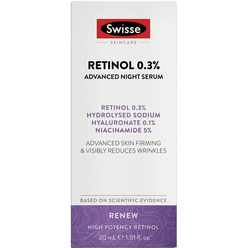 Swisse 0.3%视黄醇夜间精华（30ml）